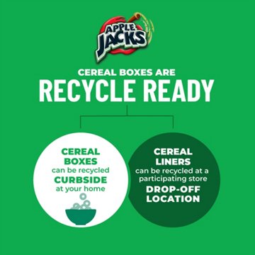 Kellogg's Apple Jacks Cereal - Family Size, 16.6 oz
