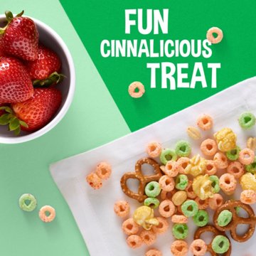 Kellogg's Apple Jacks Cereal - Family Size, 16.6 oz