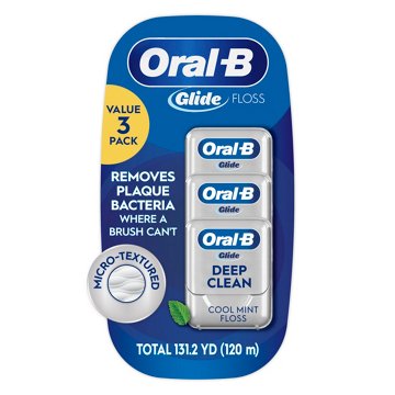 Oral-B Glide Pro-Health Deep Clean Floss - Mint, 3 pk
