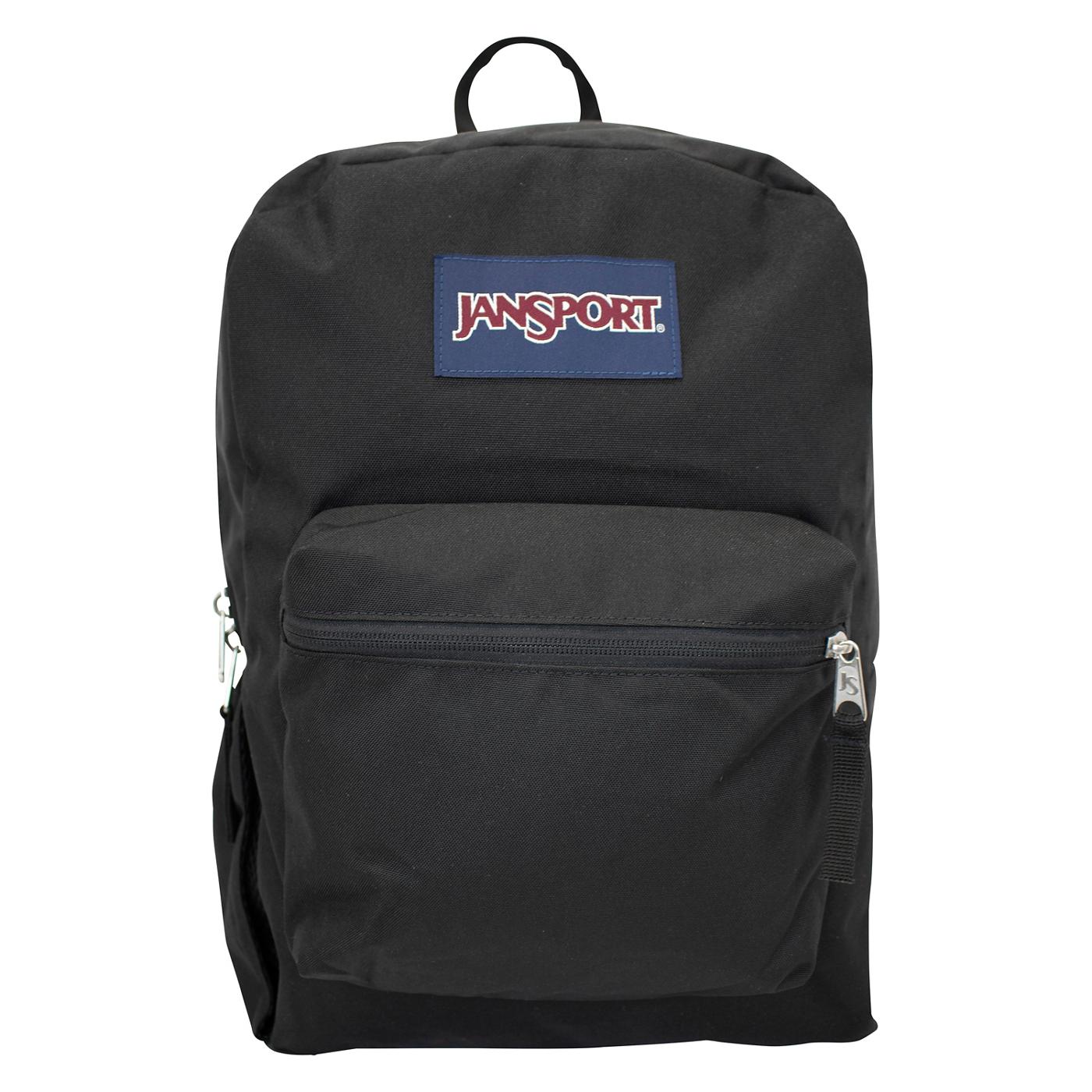 JanSport Cross Town Backpack Black Shop Backpacks at HEB