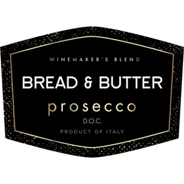 Bread & Butter Winemaker's Blend Prosecco Italy Sparkling Wine, 750 mL