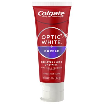 Colgate Optic White Purple Anticavity Toothpaste - Fresh Mint