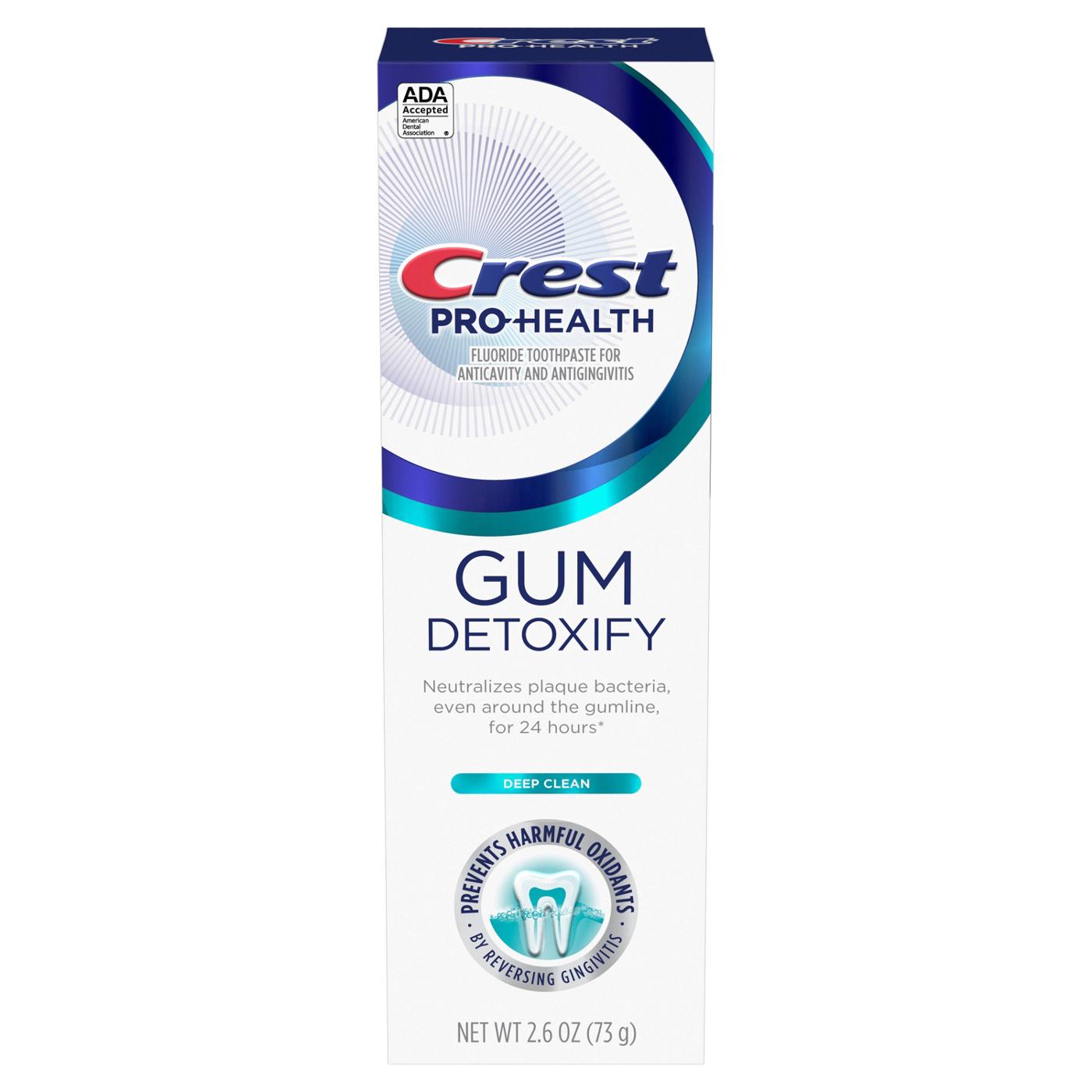 Crest Pro-Health Gum Detoxify Toothpaste - Deep Clean ; image 3 of 8