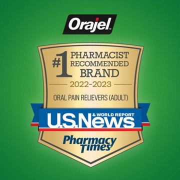 Orajel Medicated Gum Pain Rinse - Soothing Mint, 16 oz