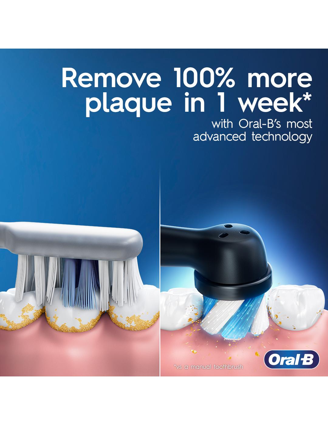 Oral-B iO Series 3 Rechargeable Toothbrush - White; image 2 of 10