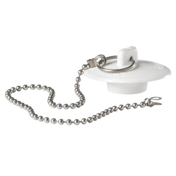 Plumb Craft Basin Stopper with Chain, 1"