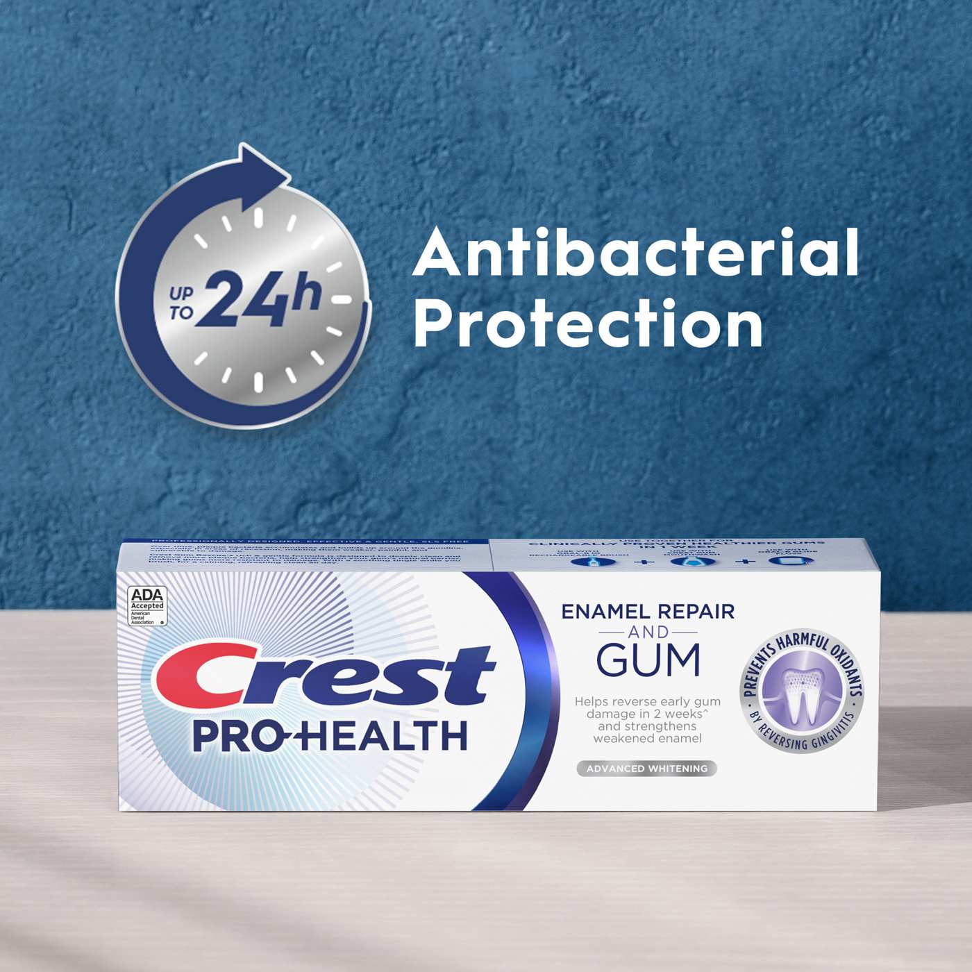 Crest Pro Health Enamel Repair and Gum Toothpaste - Advance Whitening; image 5 of 5