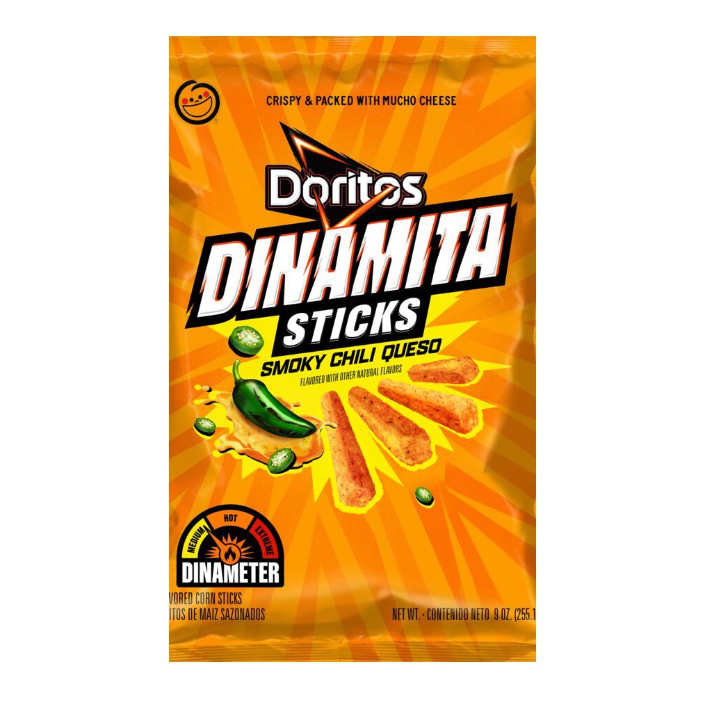 Doritos Dinamita Smoky Chili Queso Corn Sticks Shop Chips at HEB