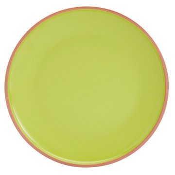 Tabletops Unlimited Infuse Melamine Dinner Plate - Green, 10"