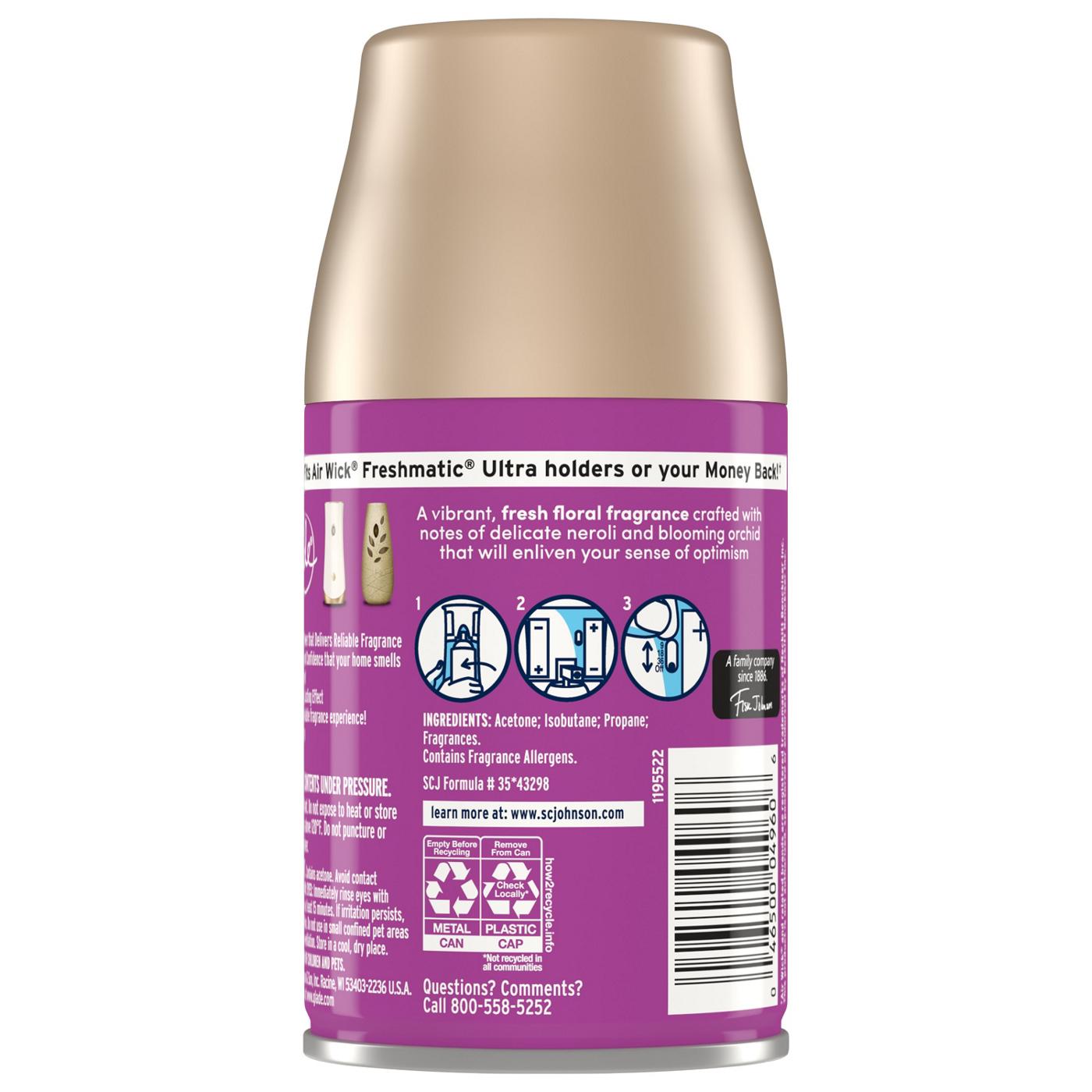 Glade Automatic Spray Air Freshener Refill - Orchid & Neroli; image 7 of 9