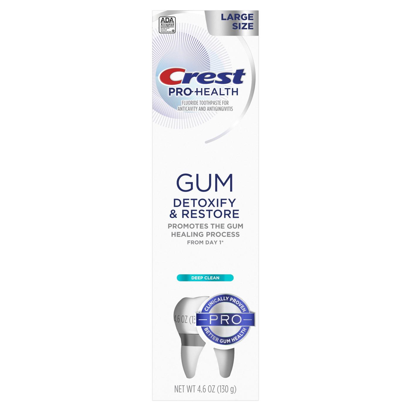 Crest  Pro-Health Gum Detoxify And Restore Toothpaste -  Deep Clean ; image 3 of 9