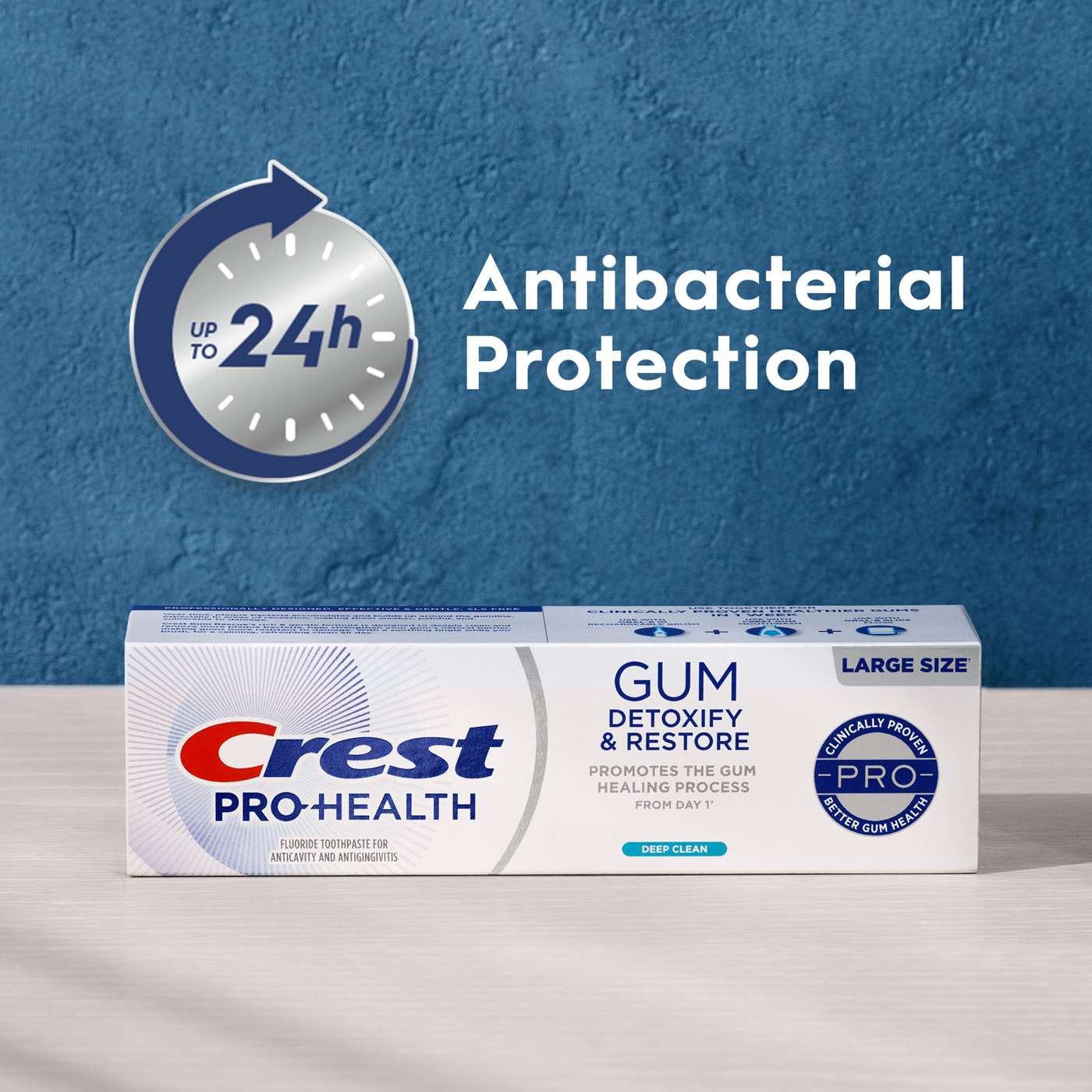 Crest  Pro-Health Gum Detoxify And Restore Toothpaste -  Deep Clean ; image 4 of 9