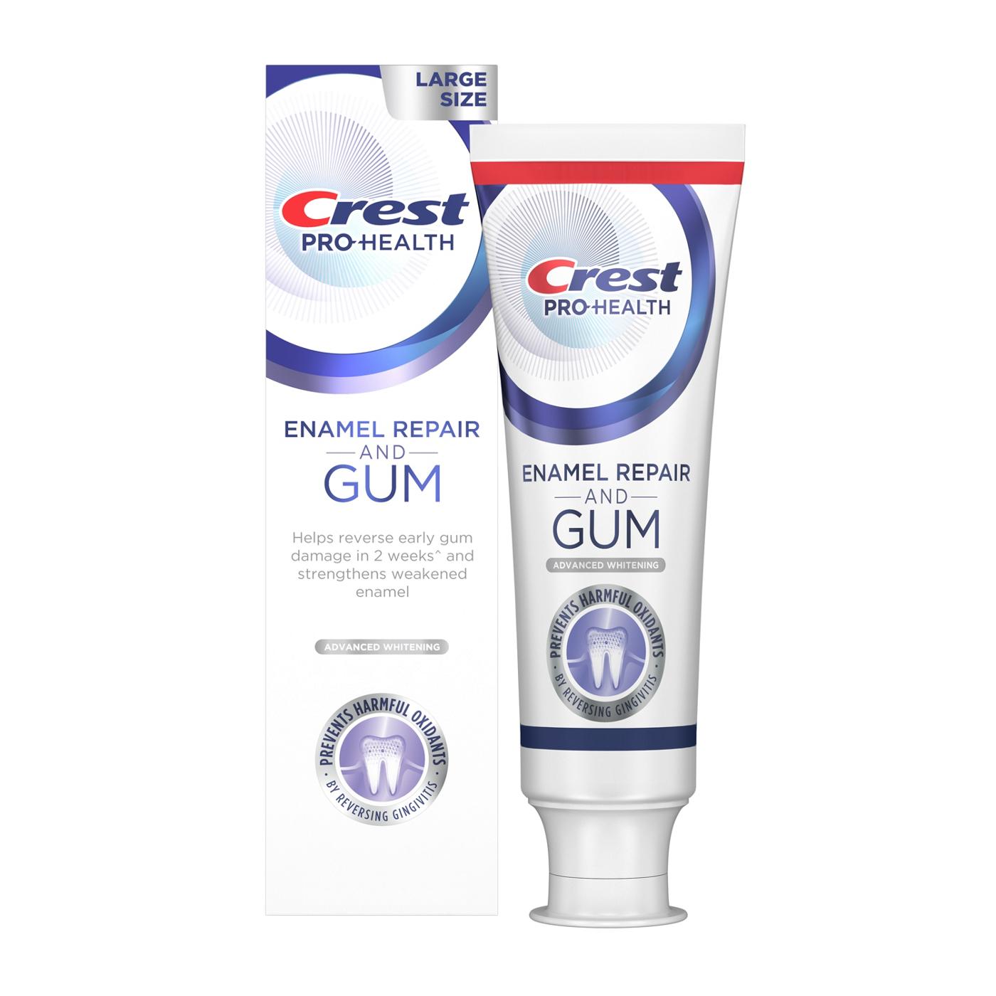 Crest Pro Health Enamel Repair & Gum Toothpaste - Advanced Whitening; image 2 of 6