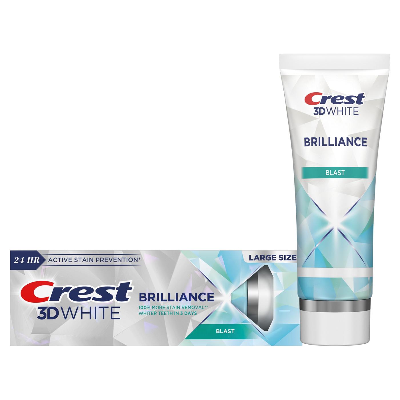 Crest 3D White Brilliance Toothpaste - Blast; image 5 of 6