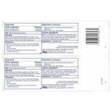 Crest 3D White Brilliance Toothpaste Vibrant Peppermint - 2 pk