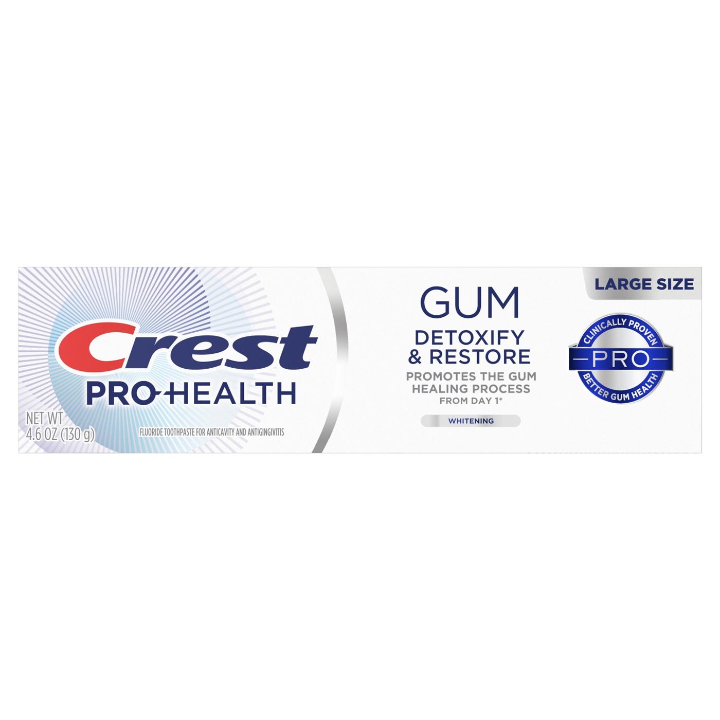 Crest Pro Health Gum Detoxify & Restore - Whitening; image 1 of 8
