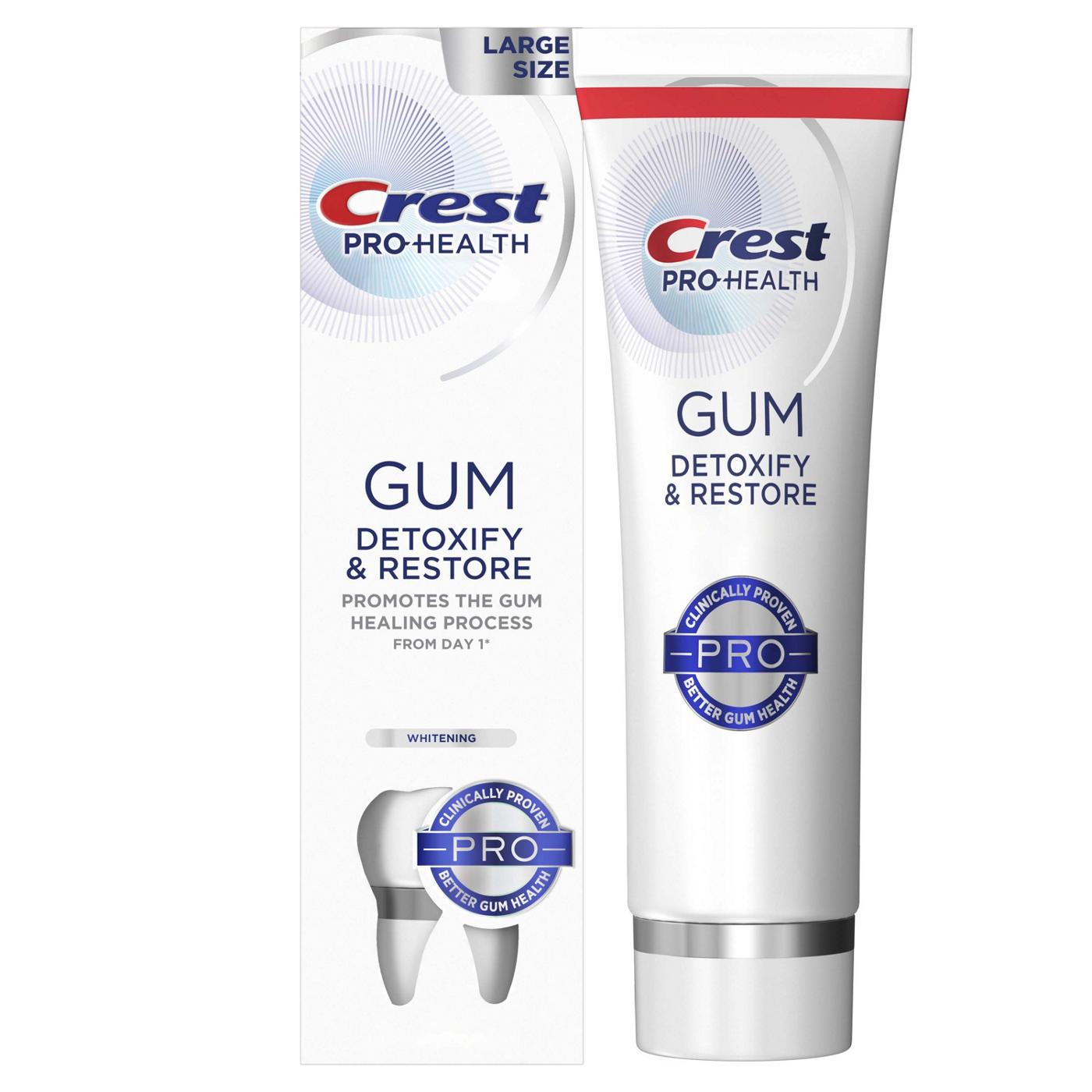 Crest Pro Health Gum Detoxify & Restore - Whitening; image 2 of 8