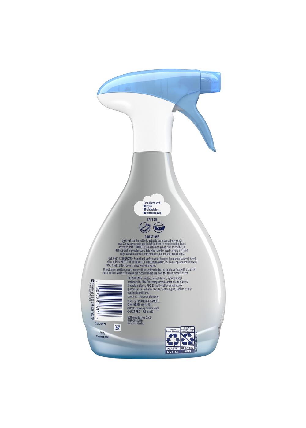 Febreze Carpet Scent Booster Fabric Refresher Spray - Crisp Cotton; image 2 of 2