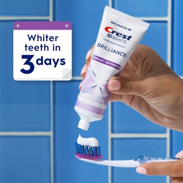 Crest 3D White Toothpaste Brilliance - Peppermint