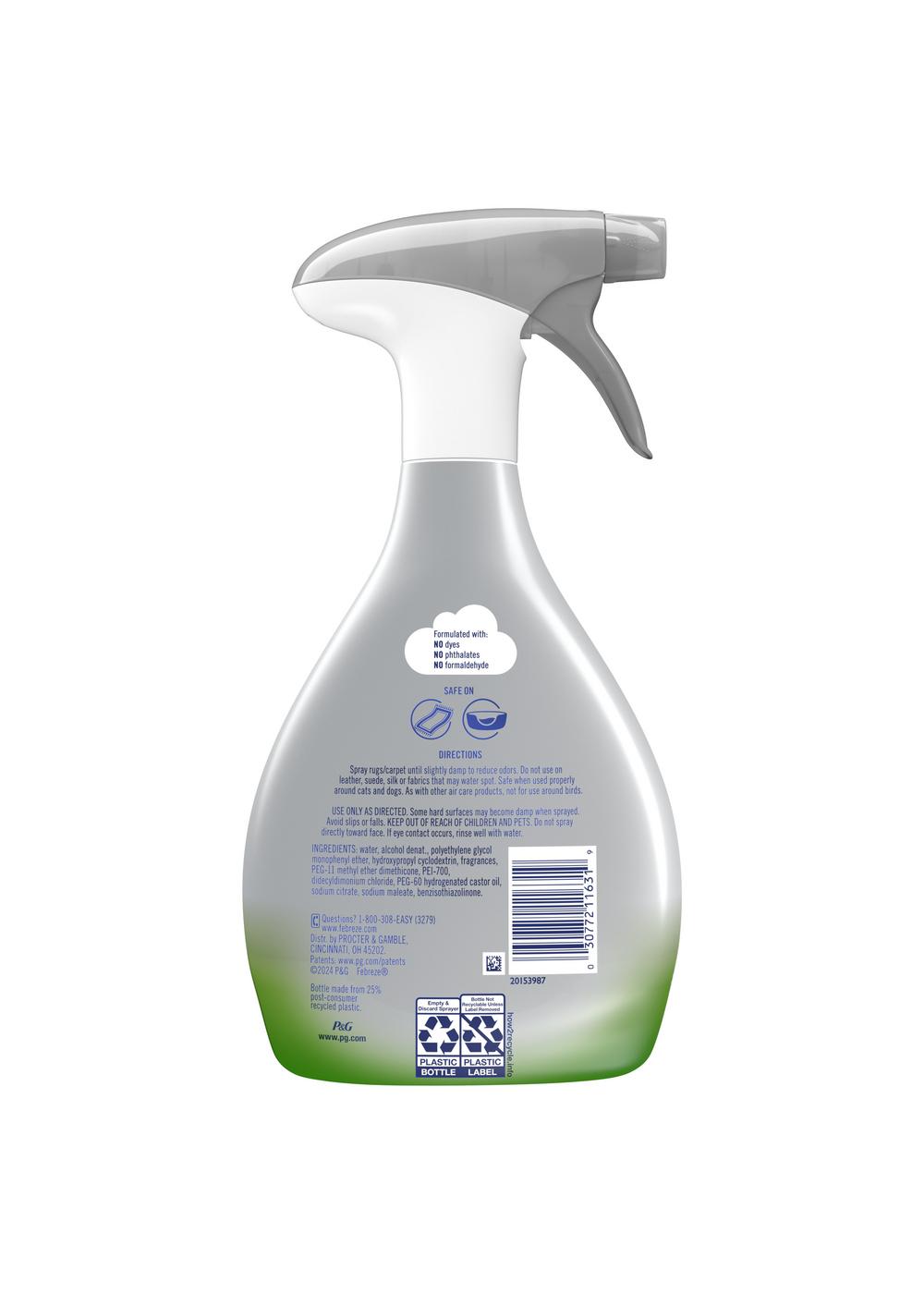 Febreze Carpet Heavy Duty Odor Fighter Fabric Refresher Spray - Rainforest Breeze; image 2 of 2