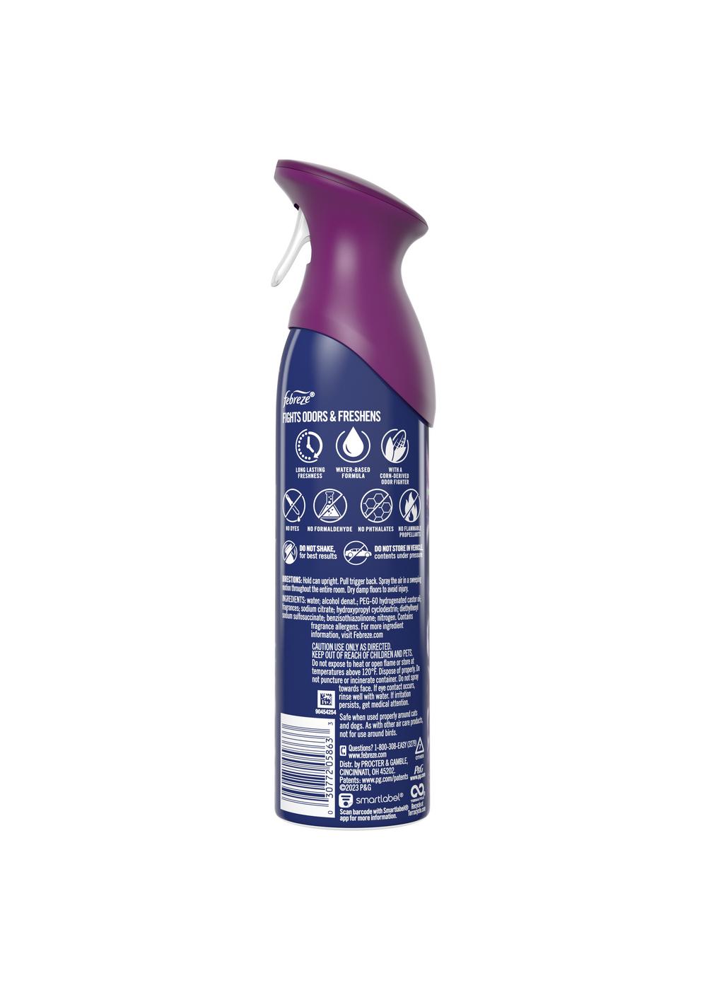 Febreze Air Odor-Eliminating Spray - Downy Calm Lavender & Vanilla Bean; image 2 of 2