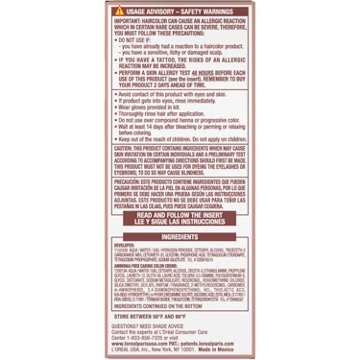 L'Oréal Paris Excellence Creme Universal Nudes Ammonia Free Permanent Hair Color - 1N Natural Black