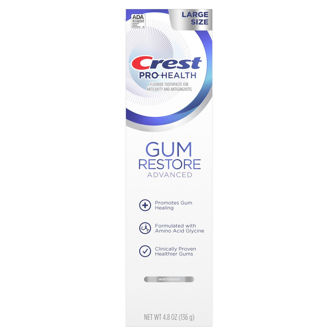 Crest Pro Health Gum Restore Advanced Toothpaste - Whitening; image 2 of 8