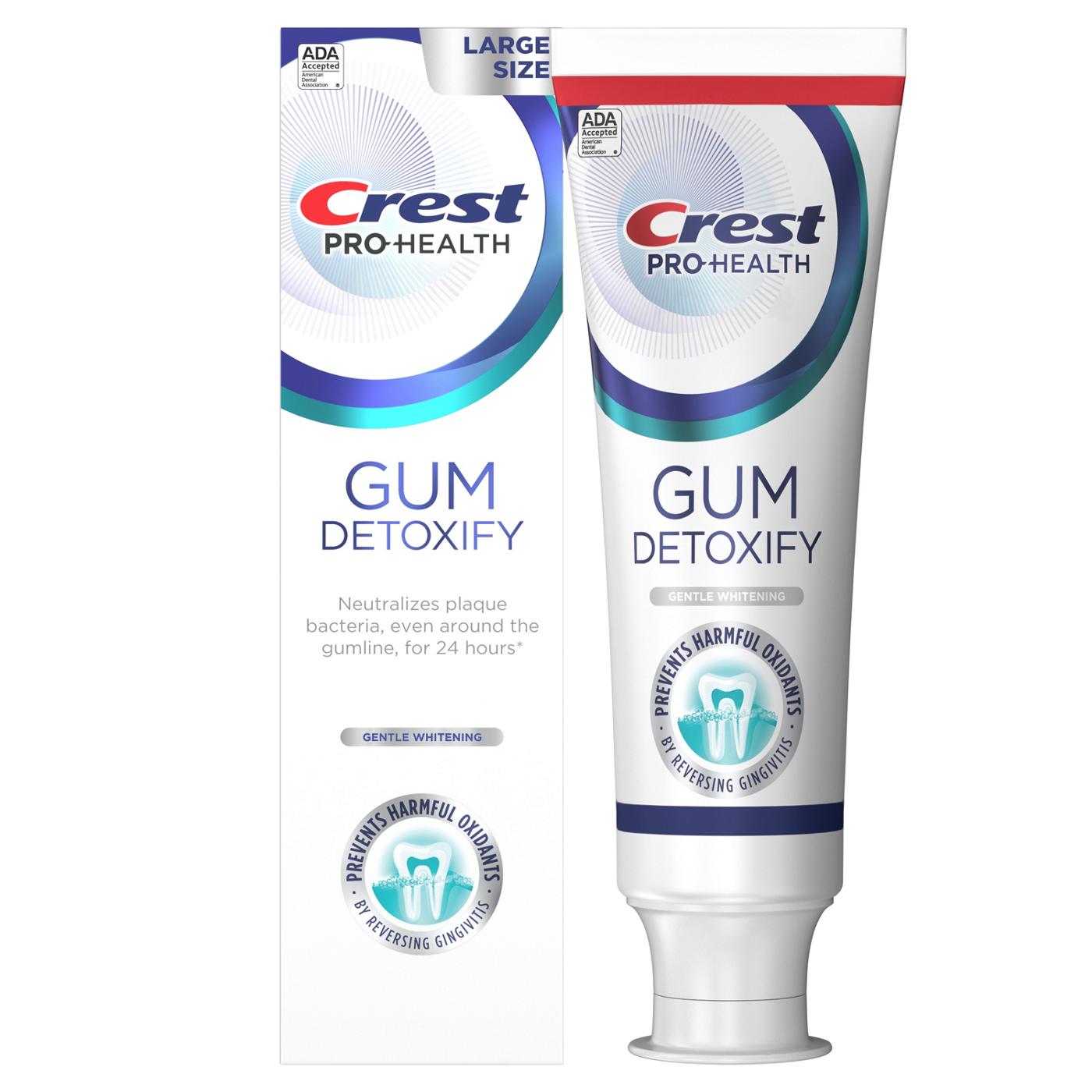 Crest Pro Health Gum Detoxify Toothpaste - Gentle Whitening; image 2 of 8