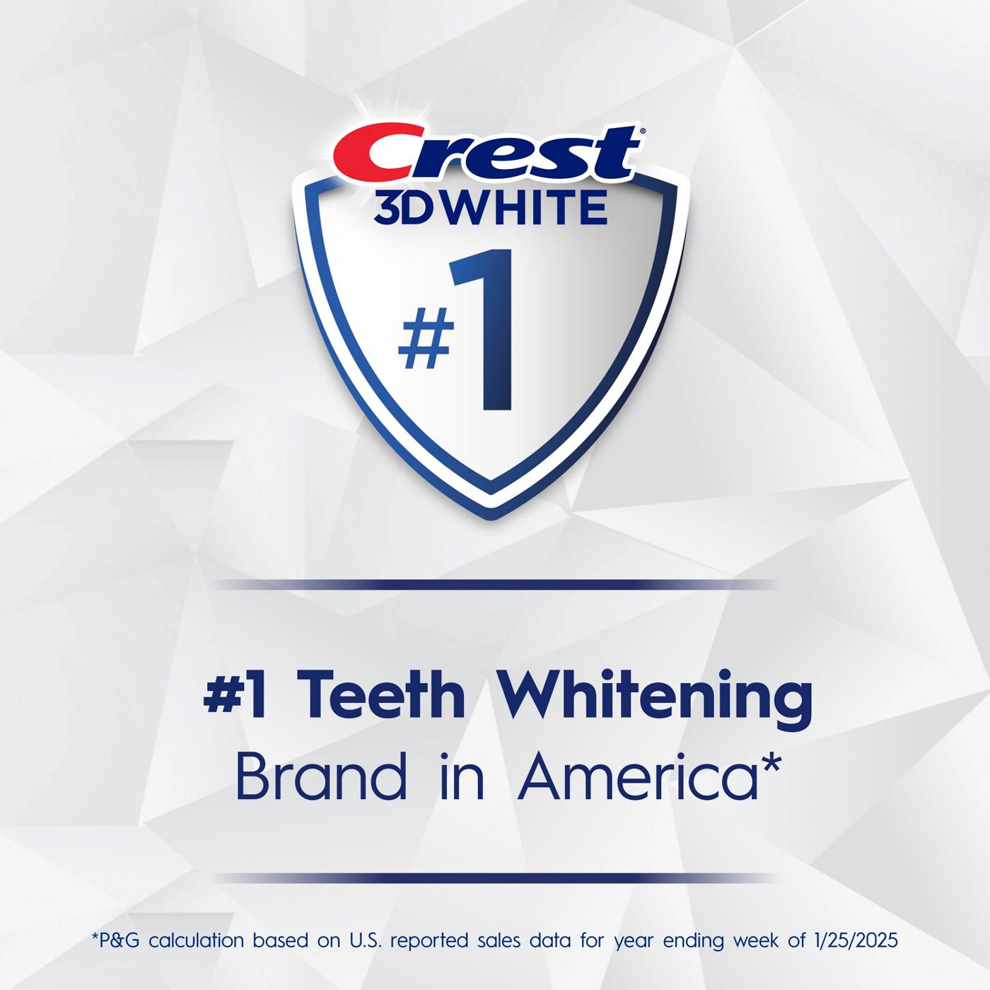 Crest 3D White Brilliance Pro Enamel Protect Teeth Whitening Toothpaste; image 7 of 8