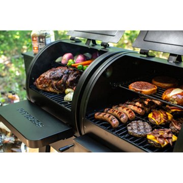 Pit Boss Sportsman 1230 Gas & Wood Pellet Grill, 69.5" x 50.2"