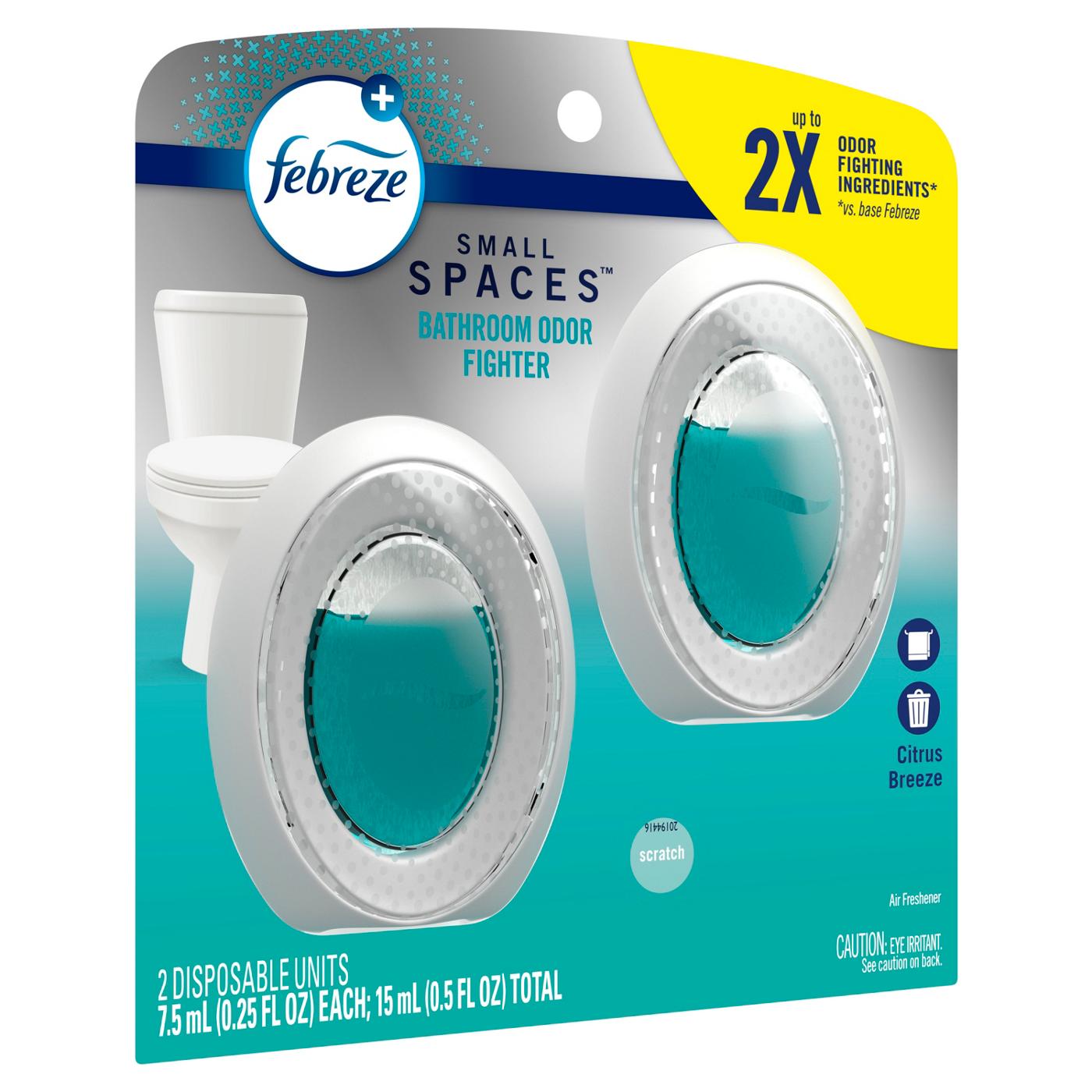 Febreze Small Spaces Air Freshener Bathroom Odor Fighter Scent; image 5 of 10