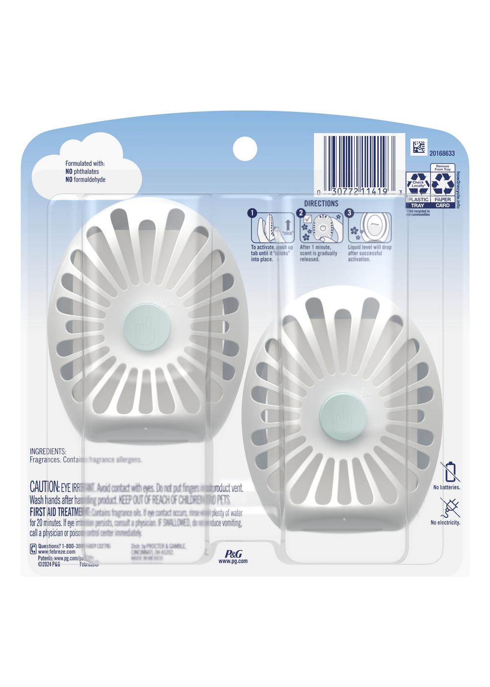 Febreze Small Spaces Air Freshener - Refresh & Energize; image 2 of 2
