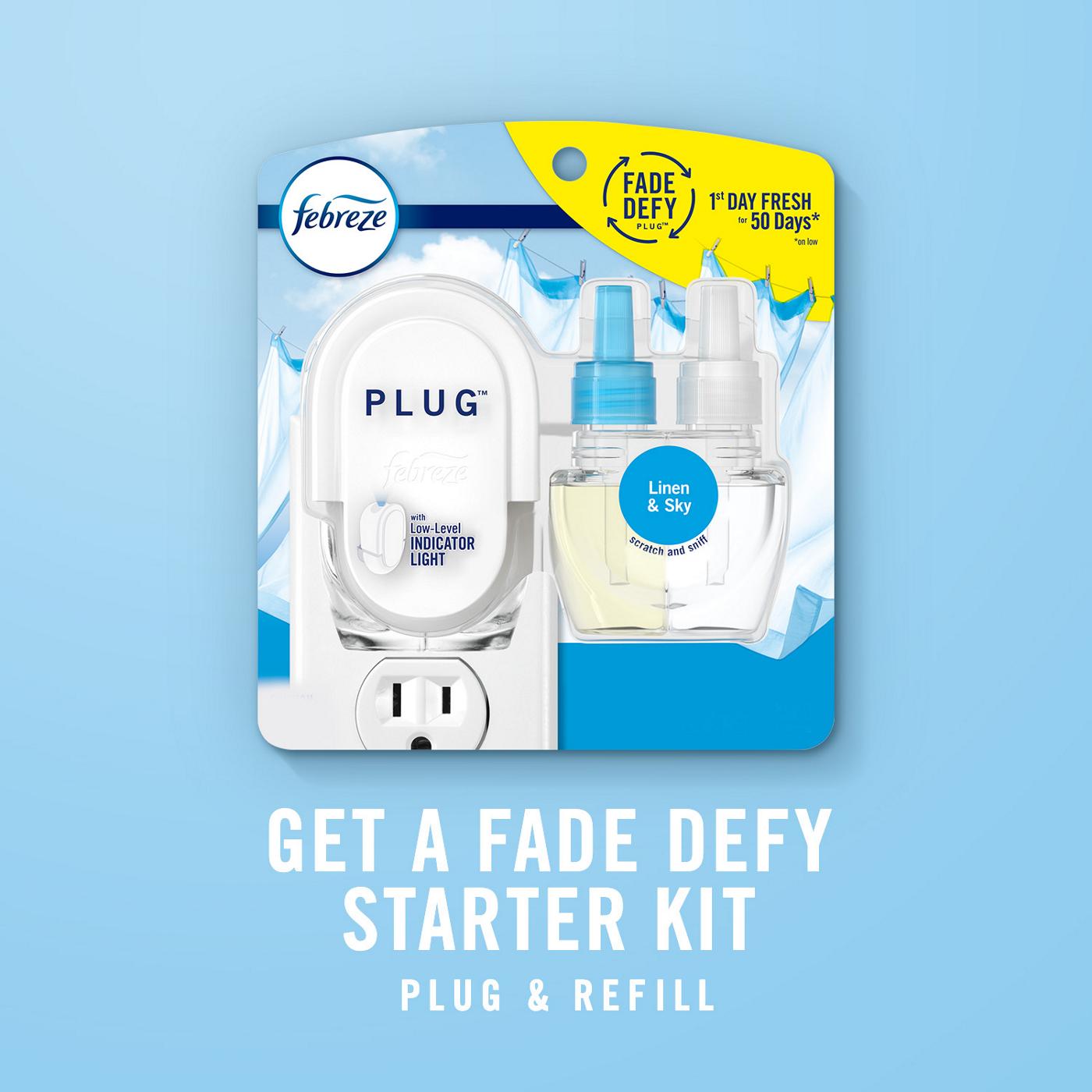 Febreze Plug In Air Freshener Scented Oil Refill - Downy Calm Scent; image 9 of 10