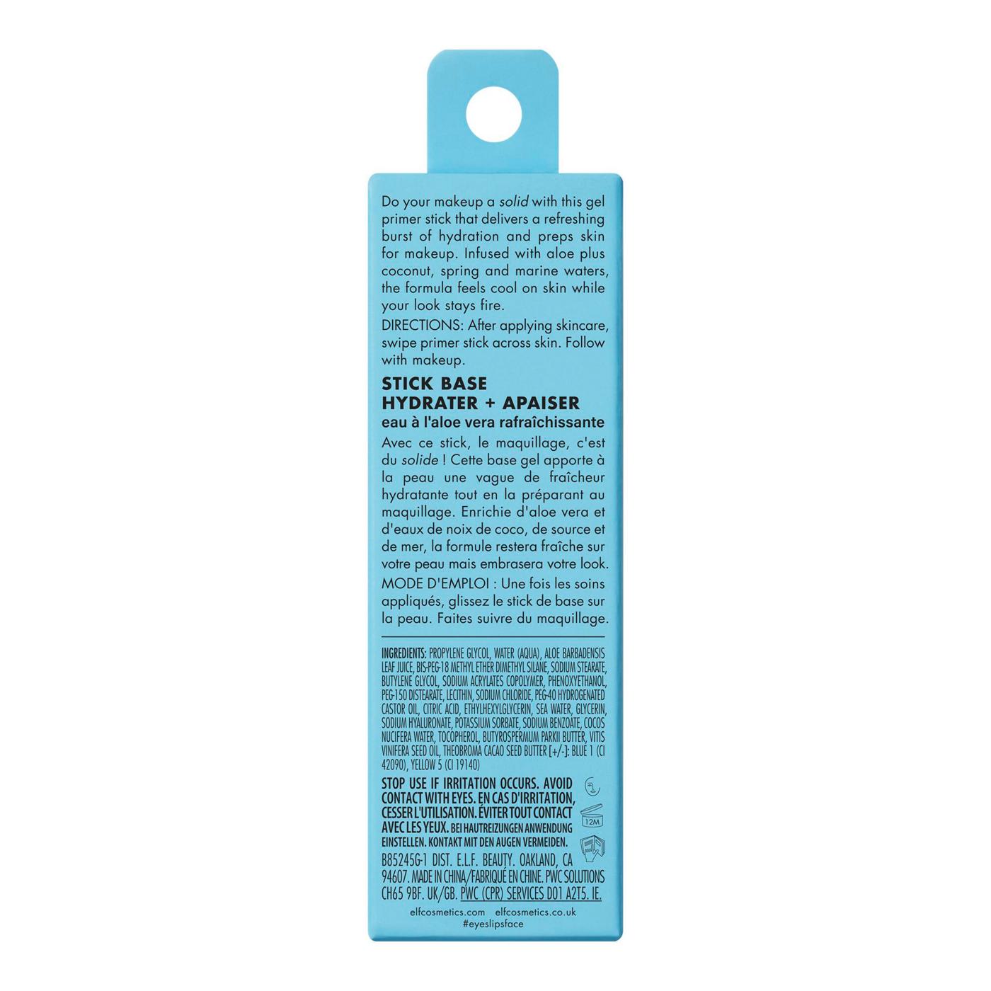 e.l.f. Stay Cool Primer Stick; image 2 of 10