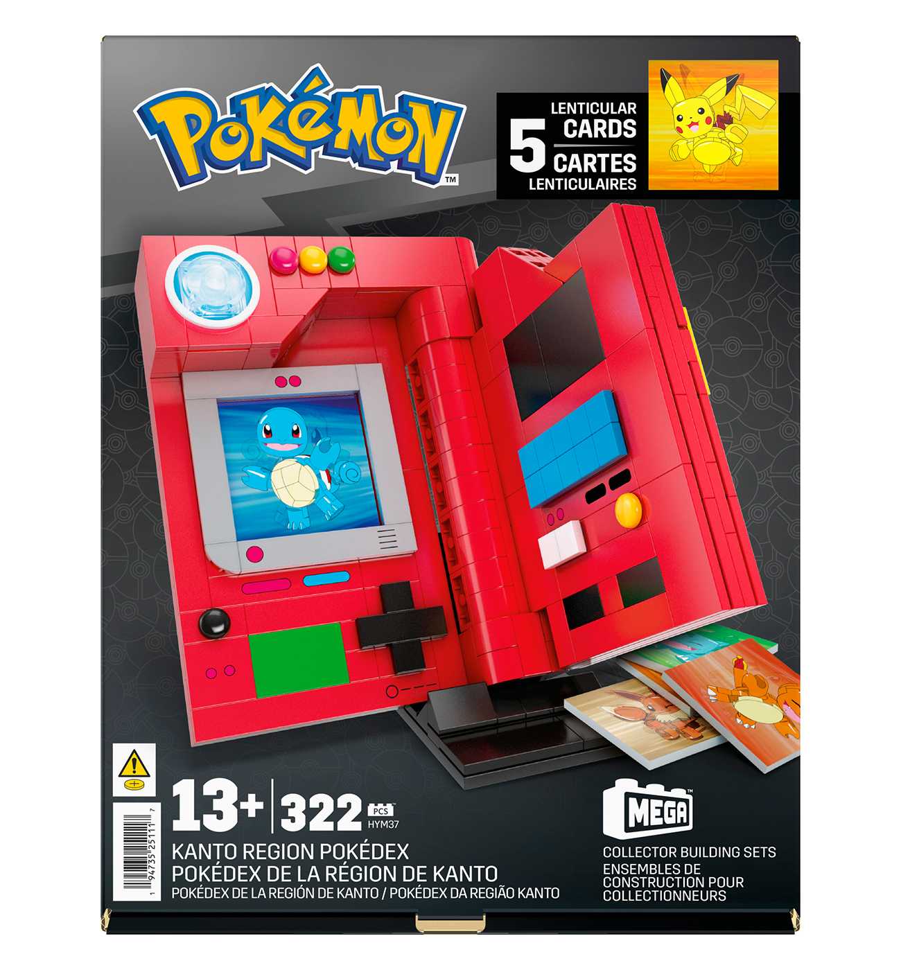 MEGA Pokémon Kanto Region Pokédex Set; image 2 of 2