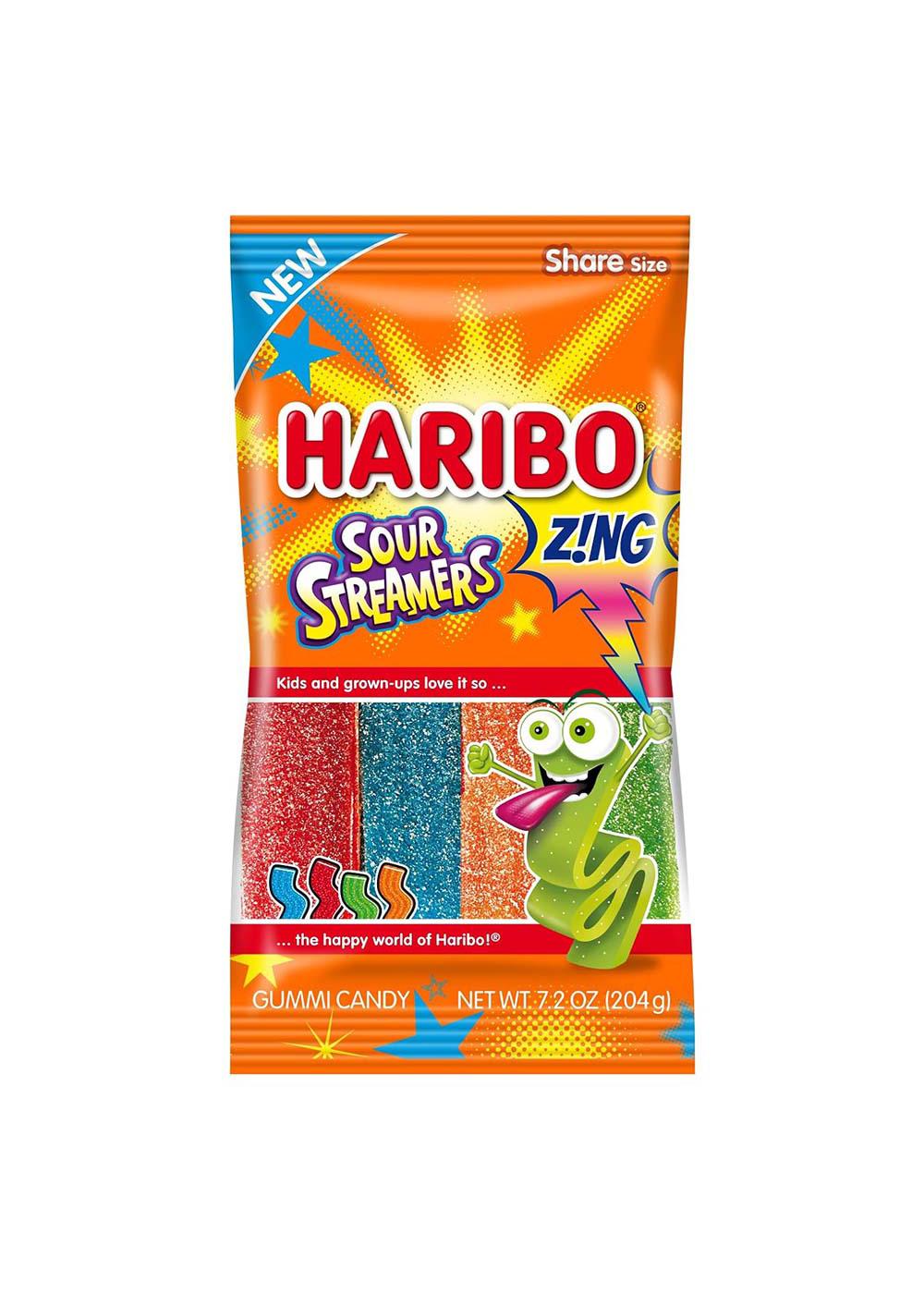 Haribo Sour Streamers Gummi Candy - Share Size; image 1 of 2