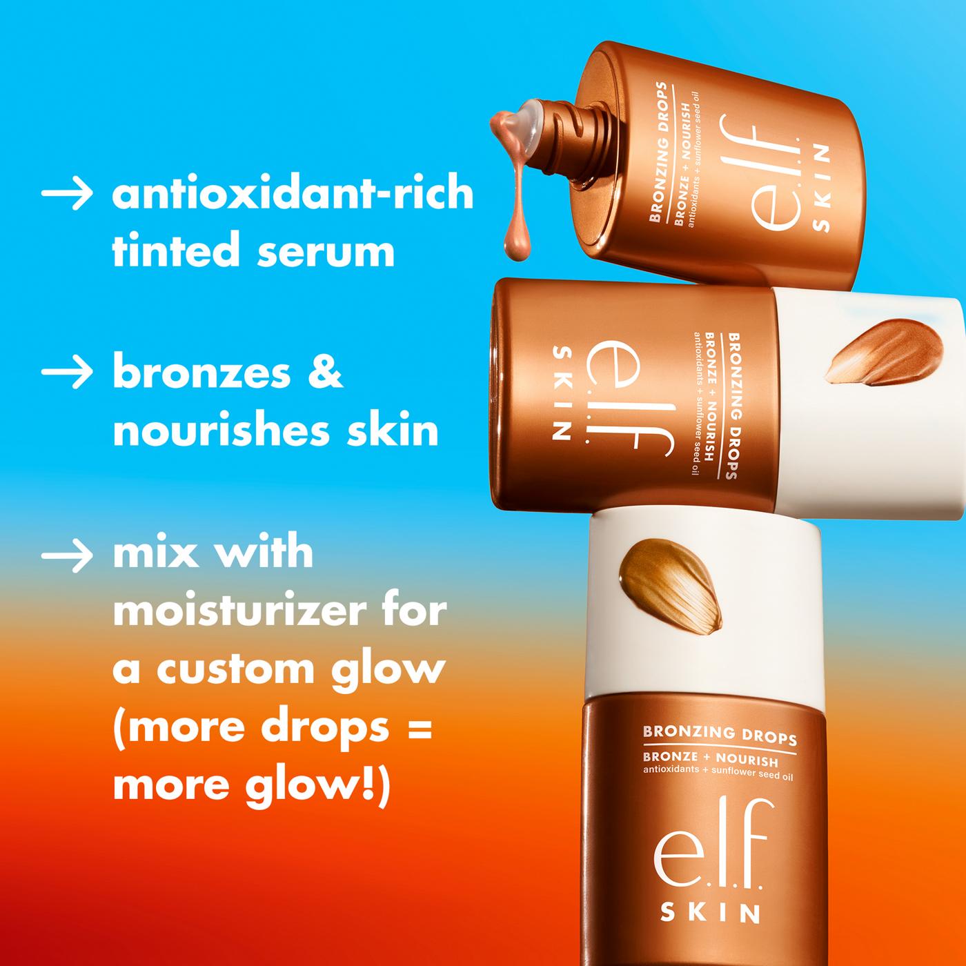 e.l.f. Bronzing Drops - Rose Gold; image 8 of 10