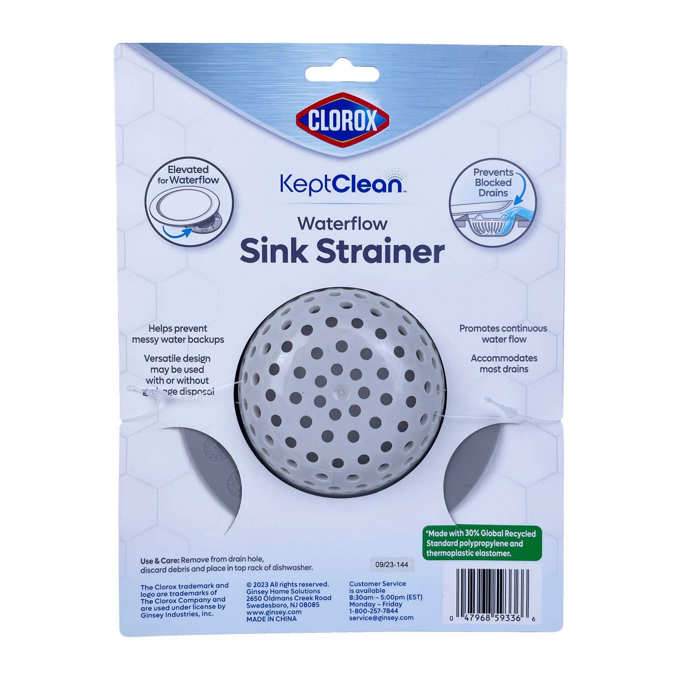 Clorox KeptClean Waterflow Sink Strainer; image 2 of 2