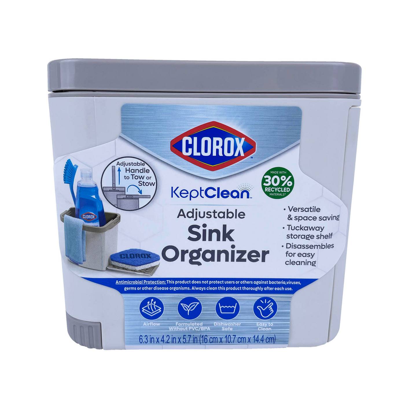 Clorox KeptClean Adjustable Sink Organizer; image 1 of 4