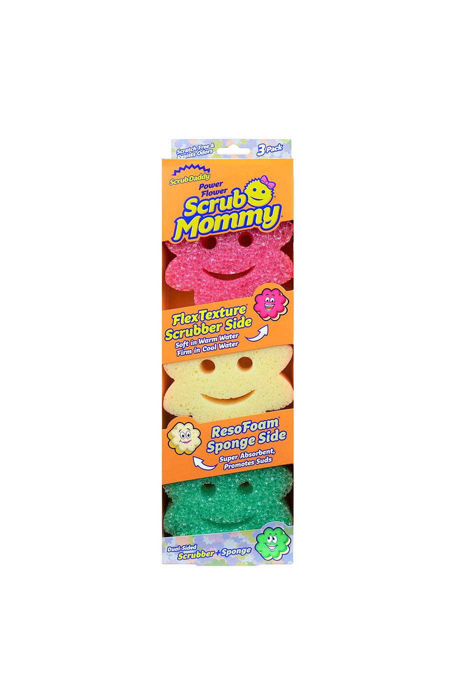 Scrub Daddy Scrub Mommy Power Flower Sponges; image 1 of 3