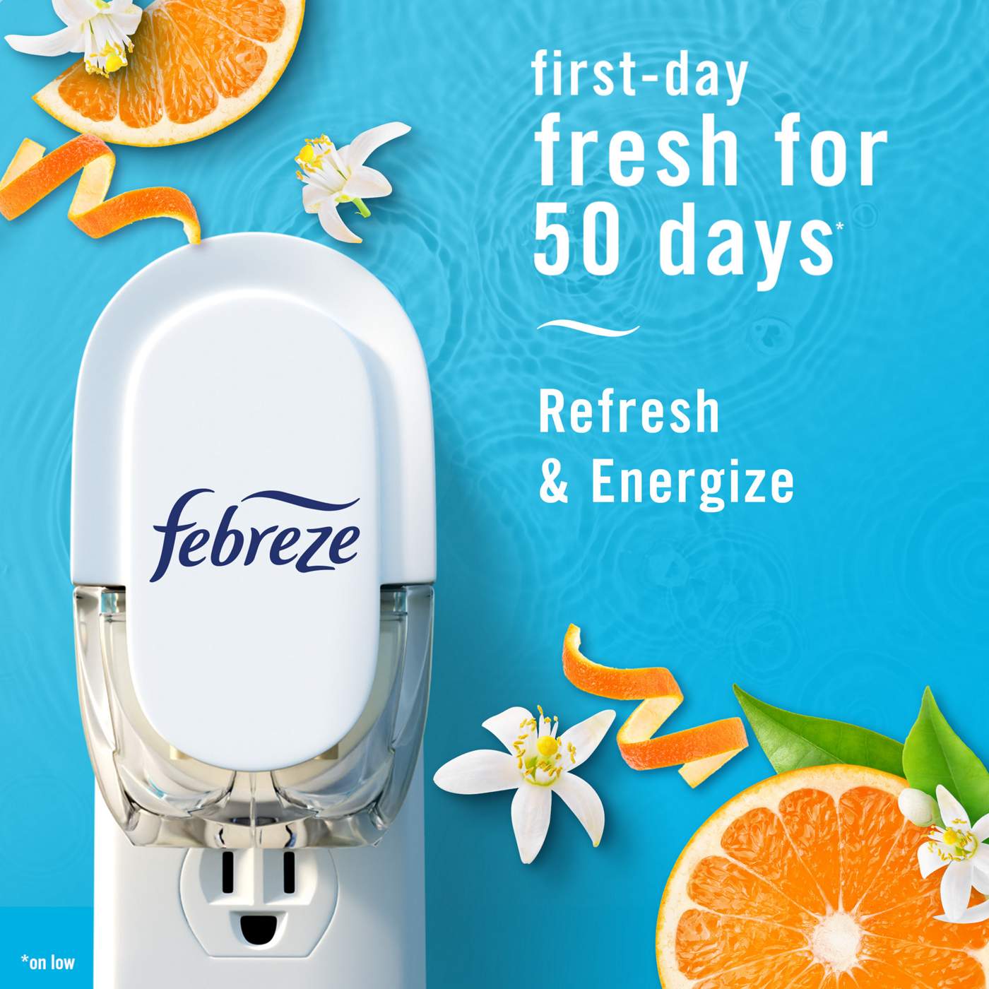 Febreze Plug In Air Freshener Scented Oil Refill - Refresh & Energize; image 6 of 10