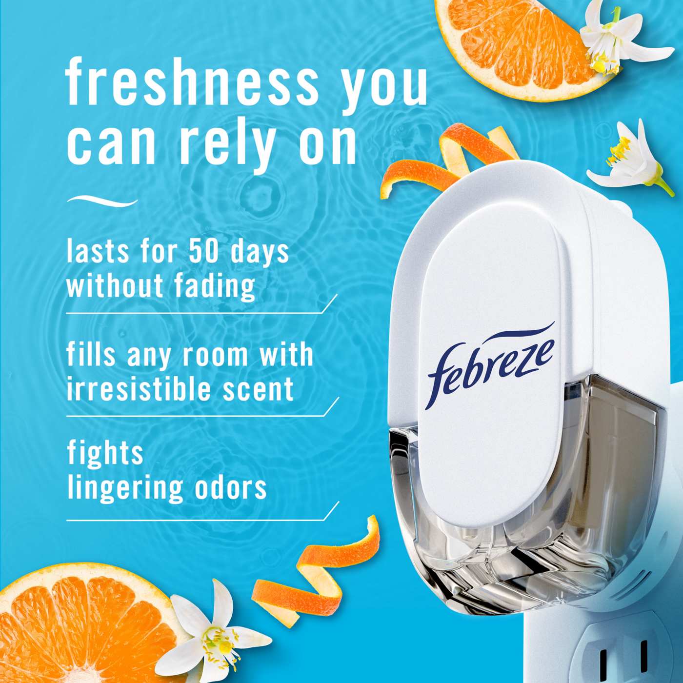 Febreze Plug In Air Freshener Scented Oil Refill - Refresh & Energize; image 10 of 10