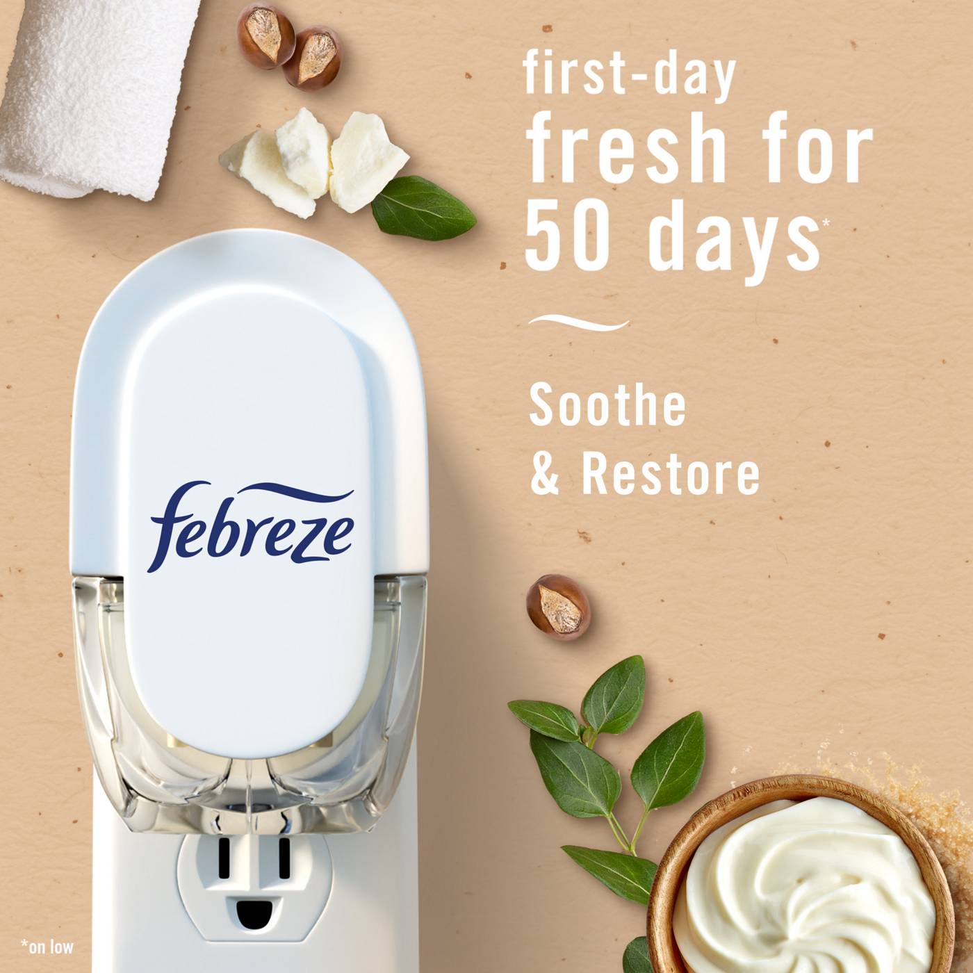 Febreze Plug In Air Freshener Scented Oil Refill - Soothe & Restore; image 4 of 10