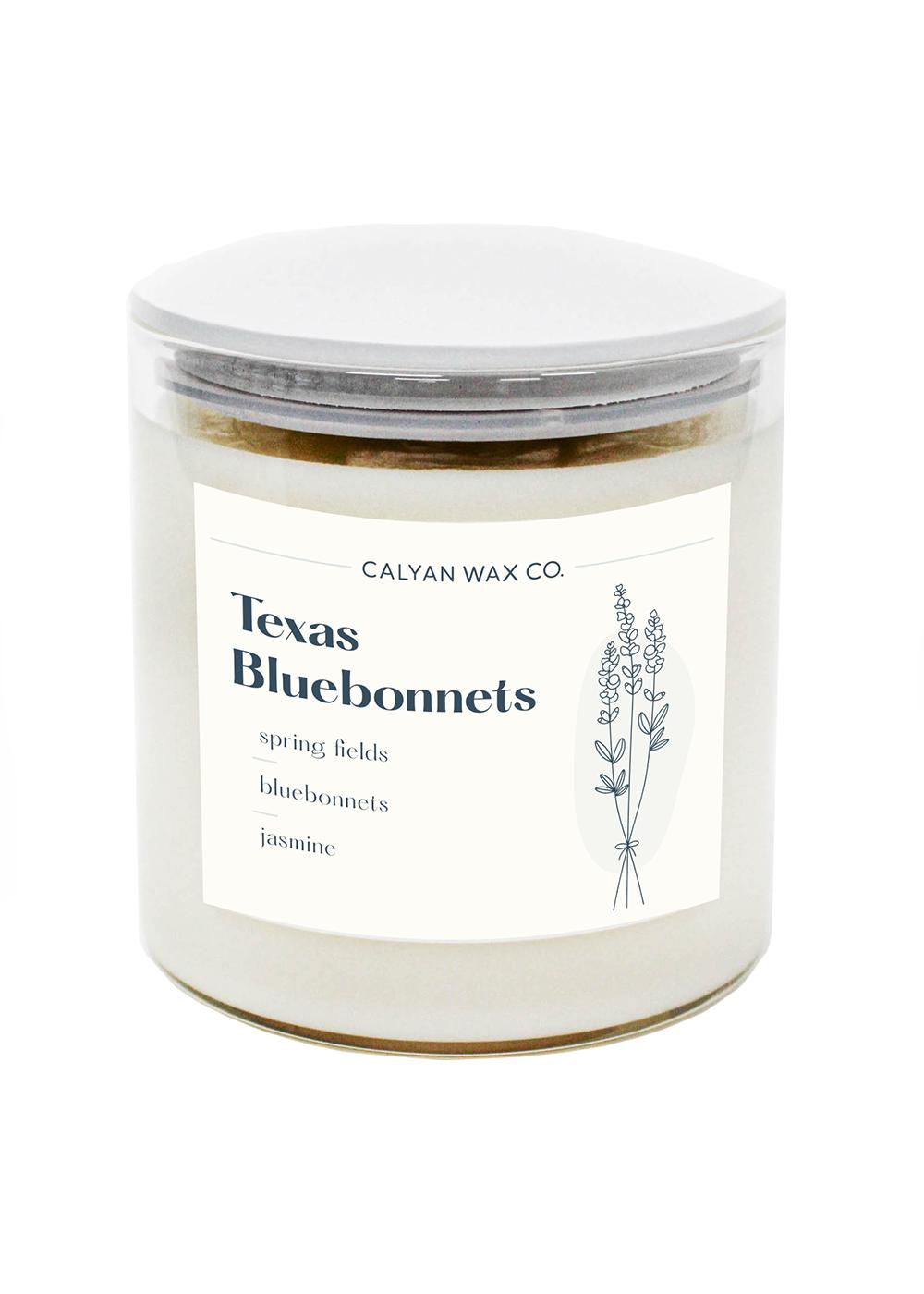 Calyan Wax Co. Texas Bluebonnets Scented Soy Candle; image 1 of 4