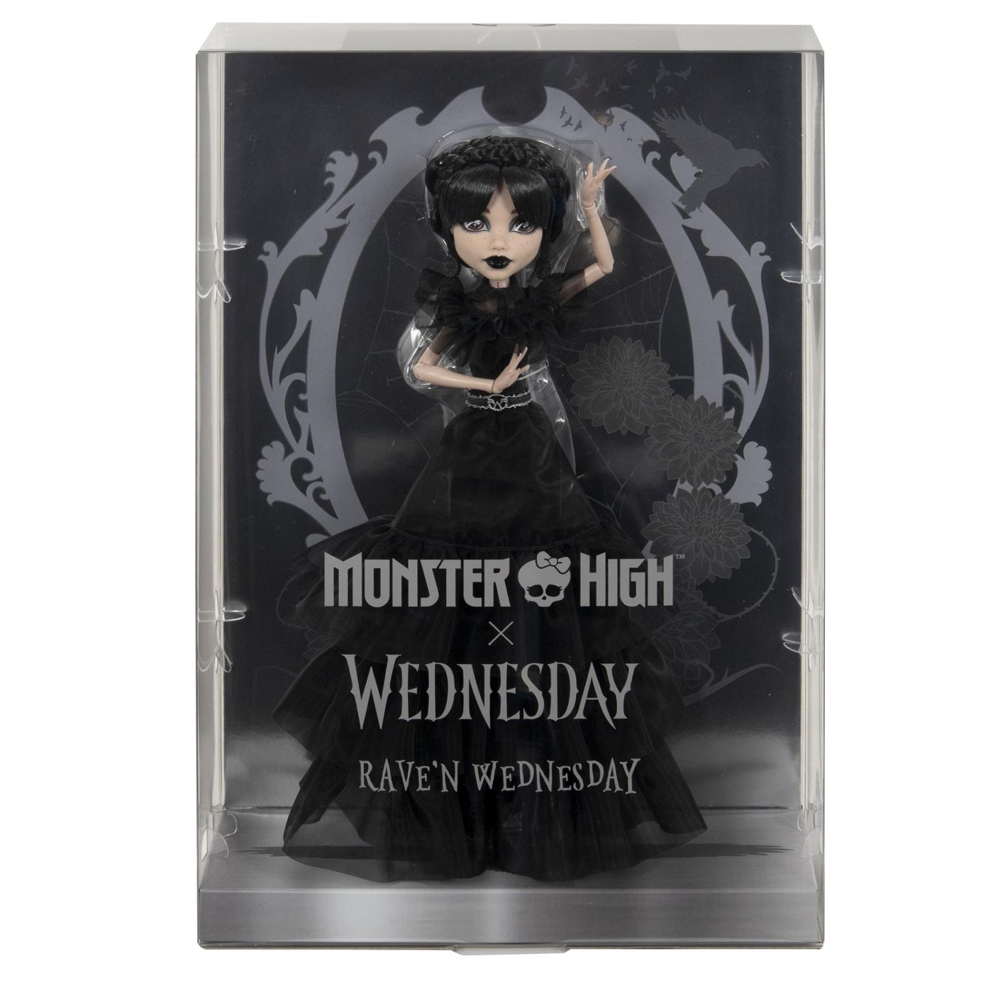 Monster High Rave'N Wednesday Doll; image 2 of 3