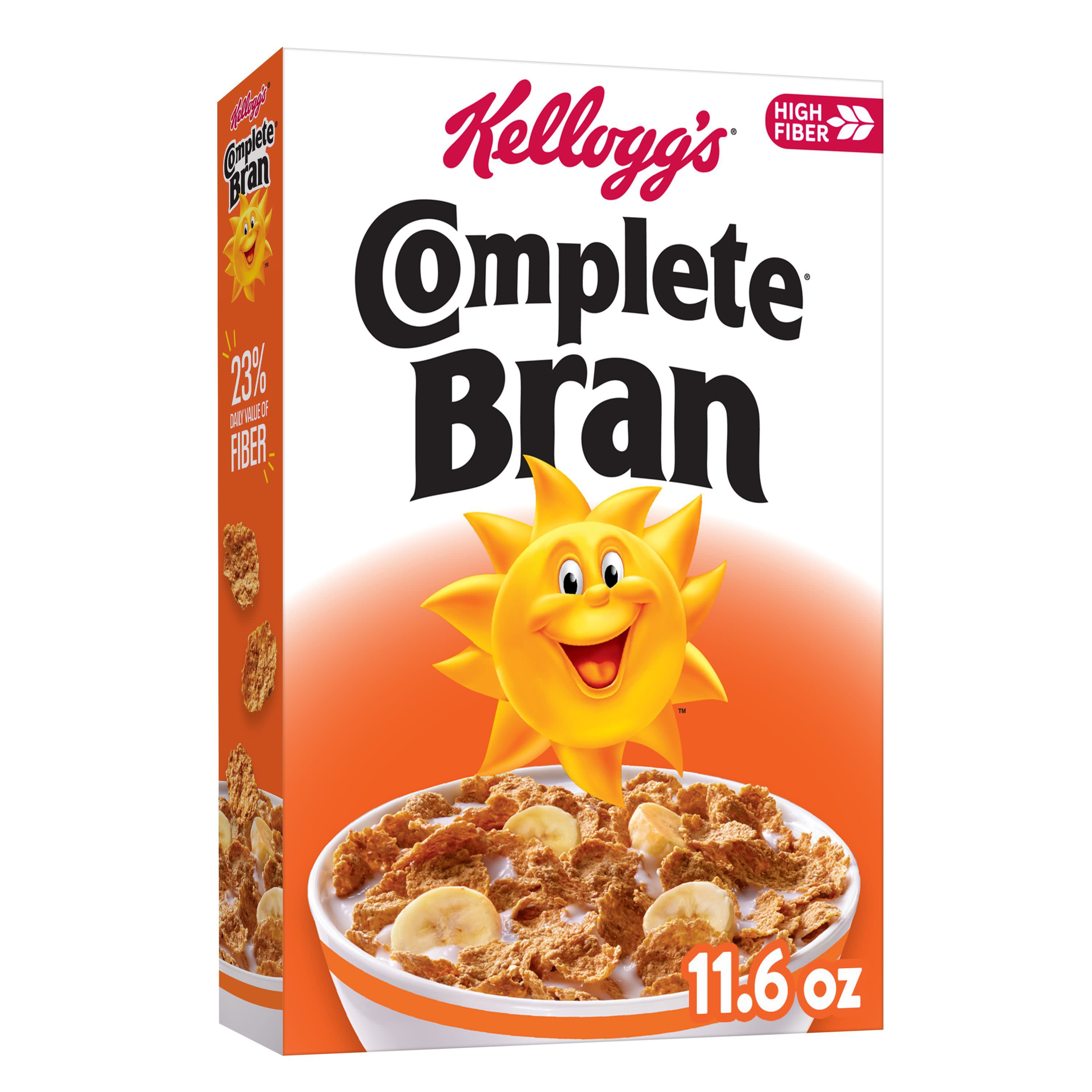 Kellogg's Complete Bran Cereal - Shop Cereal at H-E-B