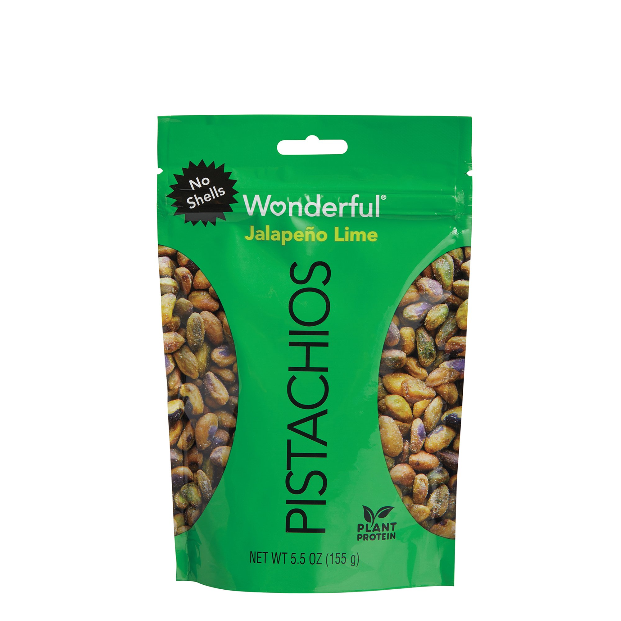 Wonderful No Shell Pistachios Jalapeno Lime Shop Nuts & seeds at HEB