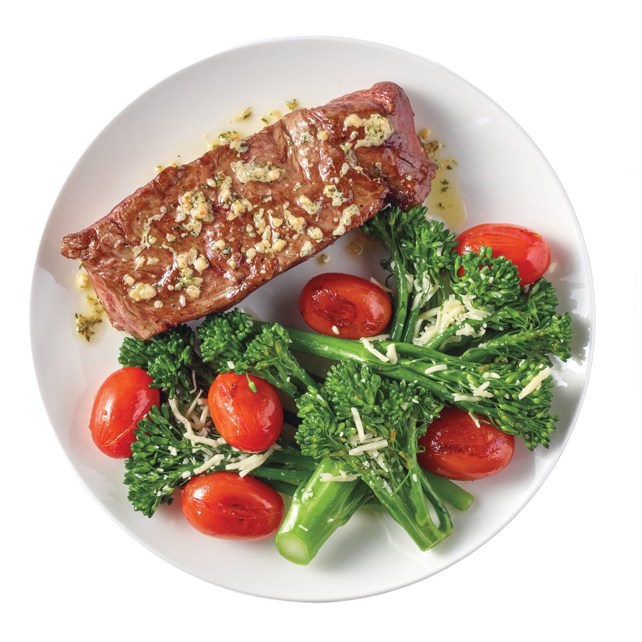 Meal Simple By H-E-B American Style Wagyu Beef Flat Iron Steak, Baby ...