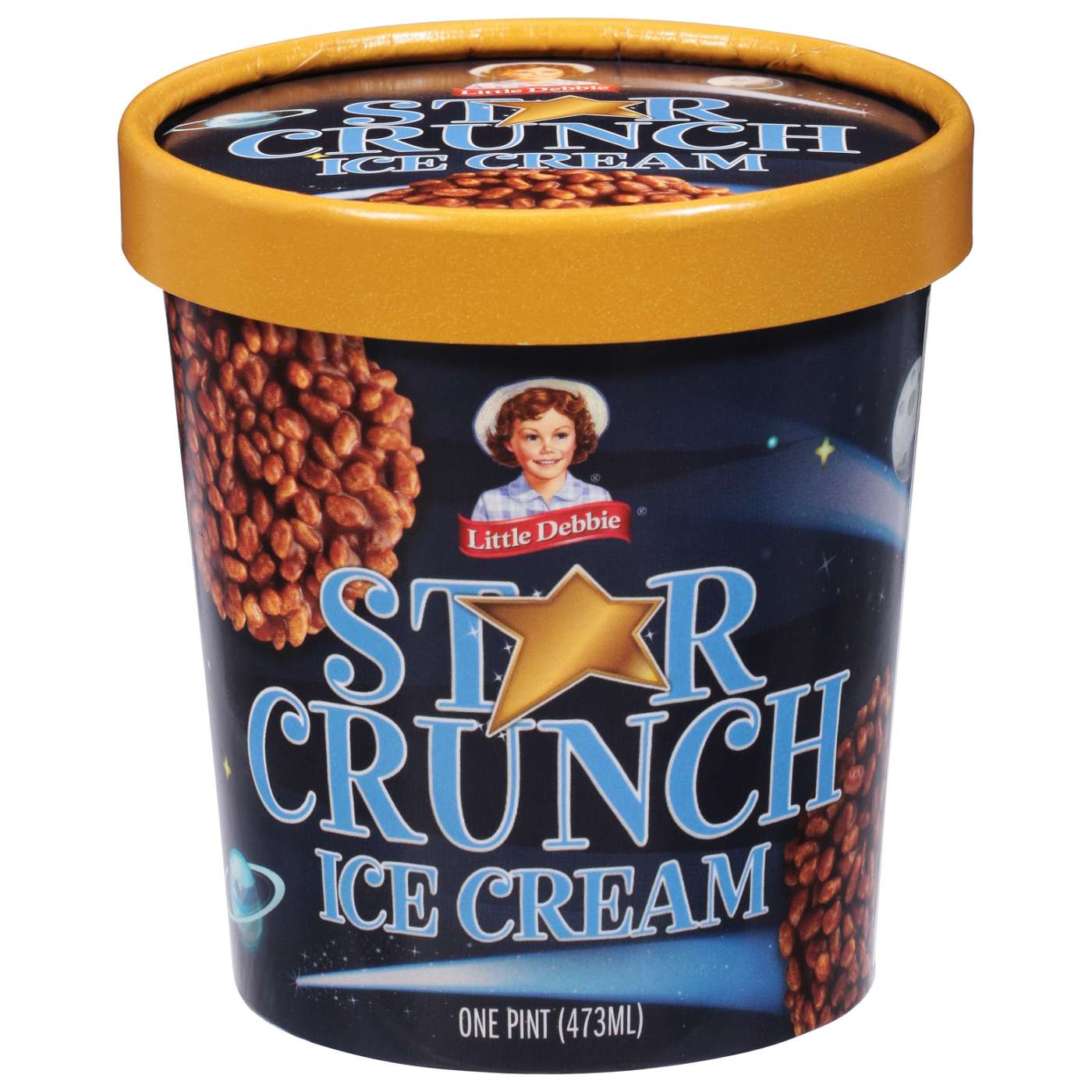 Little Debbie Star Crunch Ice Cream; image 1 of 4