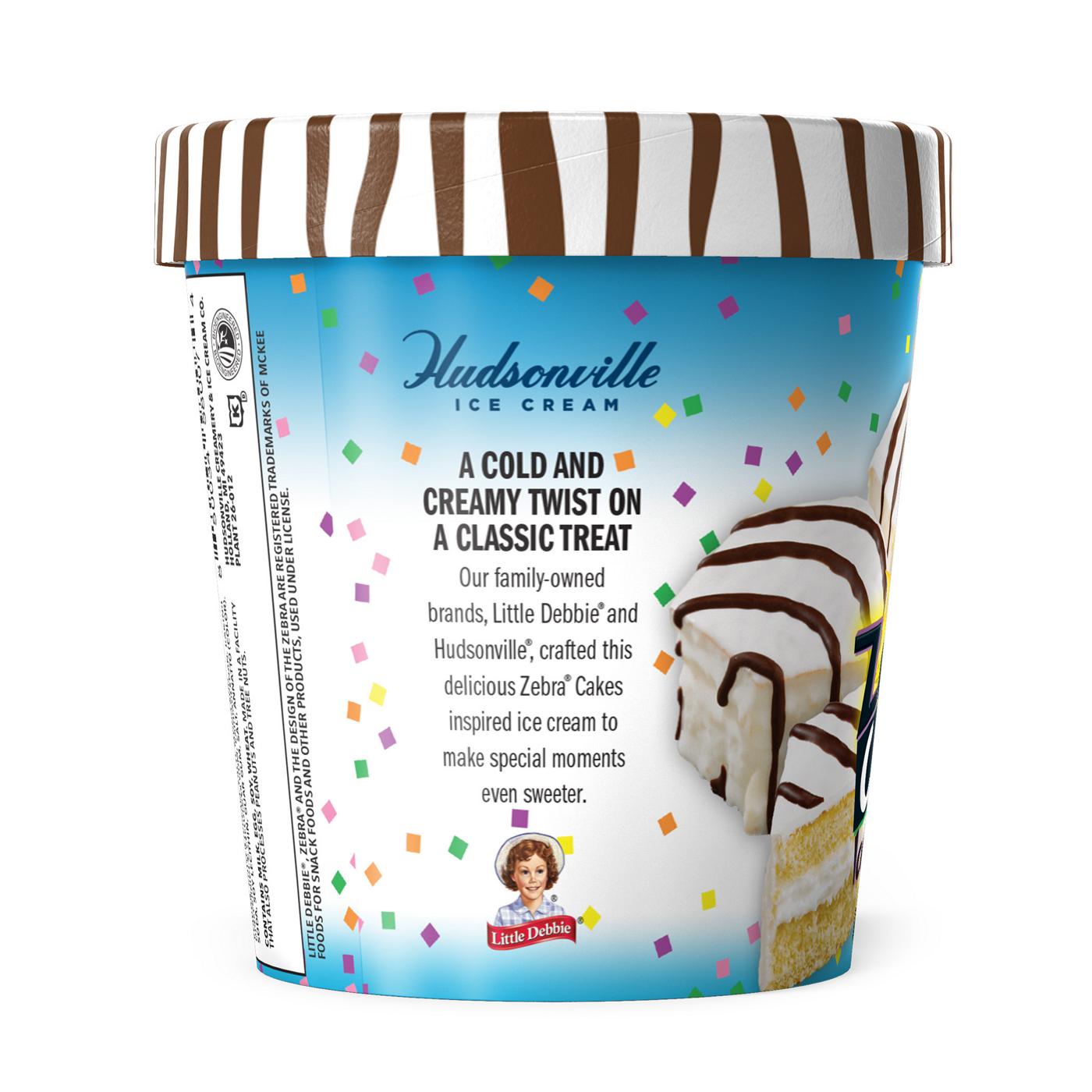 Little Debbie Zebra Cakes Ice Cream; image 2 of 4